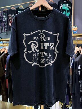 90s Ritz Paris Ultra Rare  Blue T-Shirt